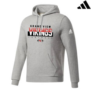 GV FB Adidas Fleece Hooded Sweatshirt MedGrey Heather