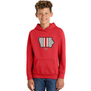 GV FB Youth Fan Favorite Hooded Sweatshirt-Bright Red
