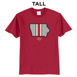 GV FB Tall Short Sleeve Tee-Red