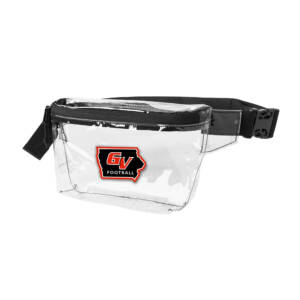 GV FB Port Authority Clear Hip Pack-Clear/Black