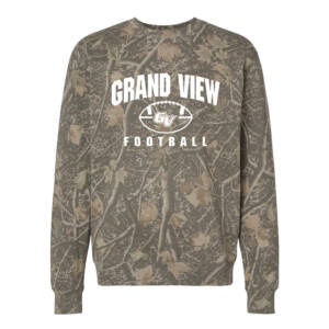 GV FB Independent Trading Co Unisex Heavyweight Crewneck Sweatshirt-Deadwood Tree Camo
