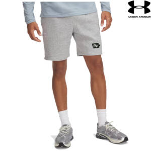GV FB Under Armour UA ICON 7.5″ Fleece Shorts-Mod Grey