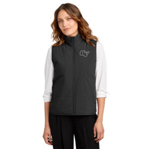 GV FB Mercer Mettle Women’s Brookline Quilted Vest-Black