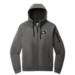 GV FB Nike Therma FIT Men Pocket Full Zip Fleece Hoodie – Anthracite