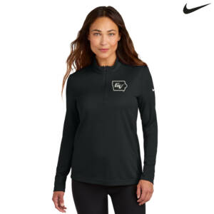 GV FB Nike Women’s Essential 1/2 Zip Cover Up – Black