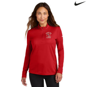 GV FB Nike Women’s Essential 1/2 Zip Cover Up – UniversityRed