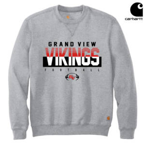 GV FB Carhartt Men Midweight Crewneck Sweatshirt-Heather Grey
