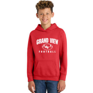 GV FB Youth Fan Favorite Hooded Sweatshirt-Bright Red