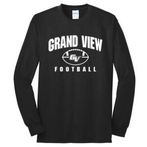 GV FB Unisex Long Sleeve Core Blend T Shirt – JetBlack