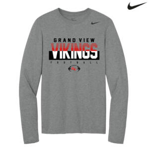 GV FB Nike Team rLegend Long Sleeve Tee Men-Carbon Heather