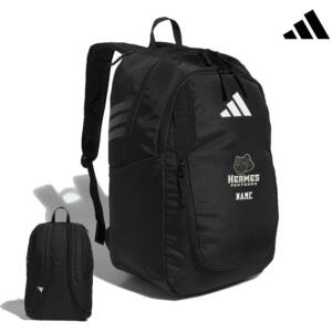 Hermes Elementary Adidas Stadium 4 Backpack- BLACK