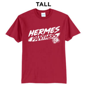 Hermes Elementary Tall Short Sleeve Tee-Red
