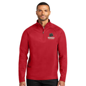 Hermes Elementary Port Authority C-FREE Cypress 1/4-Zip pullover Men-Red