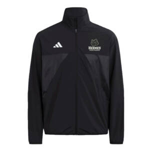 Hermes Elementary Adidas House of TIRO Woven full zip top- black