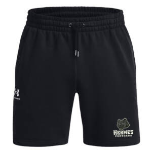 Hermes Elementary Under Armour UA ICON 7.5″ Fleece Shorts-Black