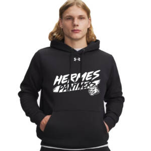 Hermes Elementary Under Armour Men’s Team Icon Fleece Hoodie-Black
