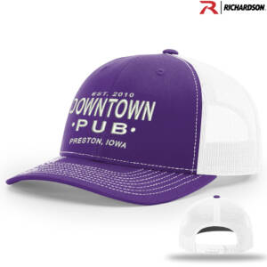 Kendyl Richardson Pro Crown Mesh Back Adjustable back cap Split- Purple/White