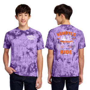 Kendyl Port Company YOUTH Crystal Tie-Dye Tee-Purple