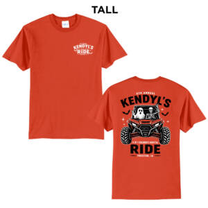 Kendyl Tall Short Sleeve Tee-Orange