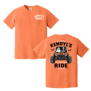Kendyl Comfort Colors Pigment Dyed Short Sleeve Shirt Unisex-Burnt Orange