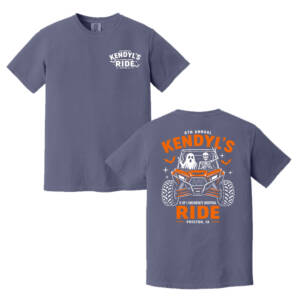 Kendyl Comfort Colors Pigment Dyed Short Sleeve Shirt Unisex-Grape