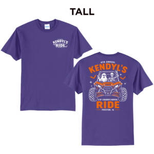 Kendyl Tall Short Sleeve Tee-Purple