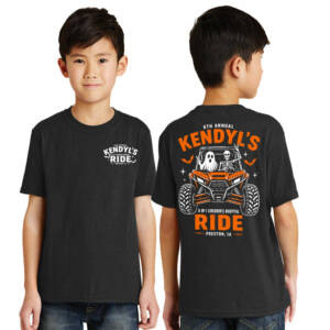Kendyl Youth Short Sleeve Tee-Black