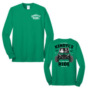 Kendyl Unisex Cotton Long Sleeve Tee-Kelly