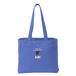 QC Montessori Port Authority Beach Wash Tote-Blue Moon