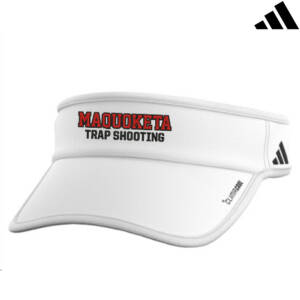 Maq Trap Shooting Adidas Superlite 3Team Visor – White