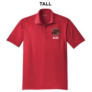 Maq Trap Shooting Sport-Tek TALL Micropique Sport-Wick Polo-Red