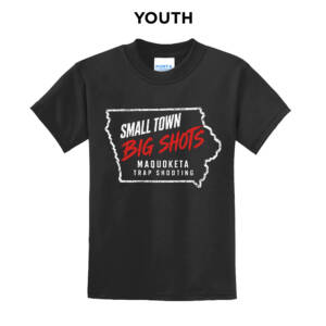 Maq Trap Shooting Youth Short Sleeve Tee – JetBlack