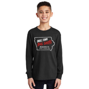 Maq Trap Shooting Youth Cotton Long Sleeve T Shirt – JetBlack