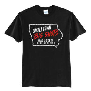 Maq Trap Shooting Unisex Short Sleeve Tee- JetBlack