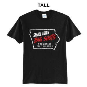 Maq Trap Shooting Tall Core Blend short Sleeve T Shirts – JetBlack