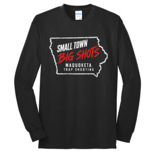 Maq Trap Shooting Unisex Long Sleeve Core Blend T Shirt – JetBlack