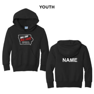 Maq Trap Shooting Youth Hooded Sweatshirt – Black