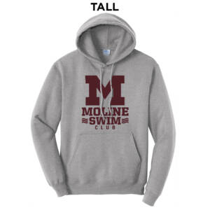 Moline Swim Tall Fleece Hooded Sweatshirt-Athletic Heather