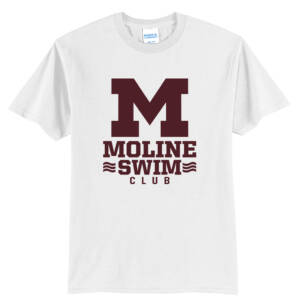 Moline Swim Unisex Short Sleeve Tee-White