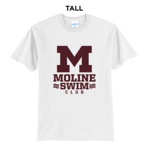 Moline Swim Tall Cotton Short Sleeve Tee-White