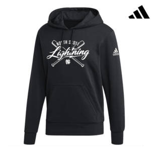 NS Lightning SB Adidas Fleece Hooded Unisex Sweatshirt- Black