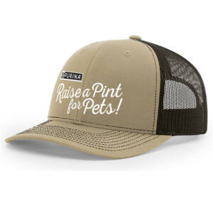 Raise a Pint for Pets Richardson Pro Crown Mesh Back Adjustable back cap – SPLKhakiCoffee