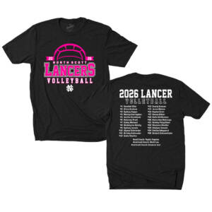 NS Volleyball Unisex Premium Short Sleeve Tee-Black Frost