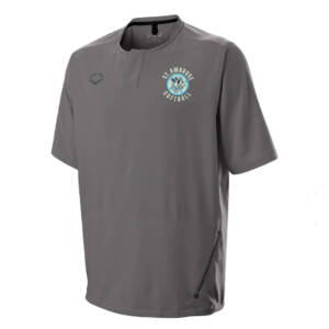 St Ambrose Softball EvoShield Adult IMPAK short sleeve BP Jacket – Charcoal