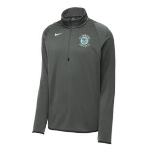 St Ambrose Softball Nike Therma-FIT 1/4-Zip Fleece Men-Team Anthracite