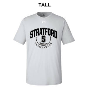 Stratford Elementary Under Armour short sleeve Men’s Team Tech Tee Tall-Mod Grey