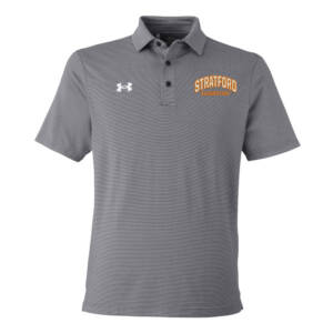 Stratford Elementary Under Armour DRIVE Team Stripe Premium Polo BLACK