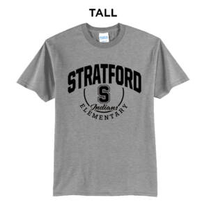 Stratford Elementary Tall Core Blend Short Sleeve T Shirts – AthleticHeather