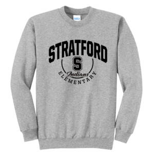 Stratford Elementary Unisex Core Fleece Crewneck Sweatshirt – AthleticHeather