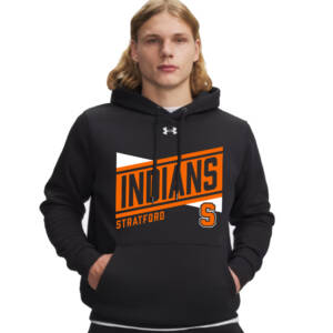 Stratford Elementary Under Armour Men’s Team Icon Fleece Hoodie-Black
